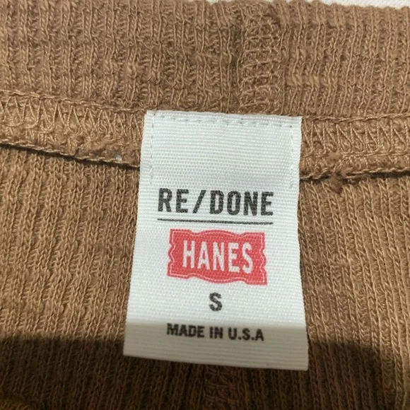 Re/Done Hanes Thermal Leggings - Picture 6 of 7